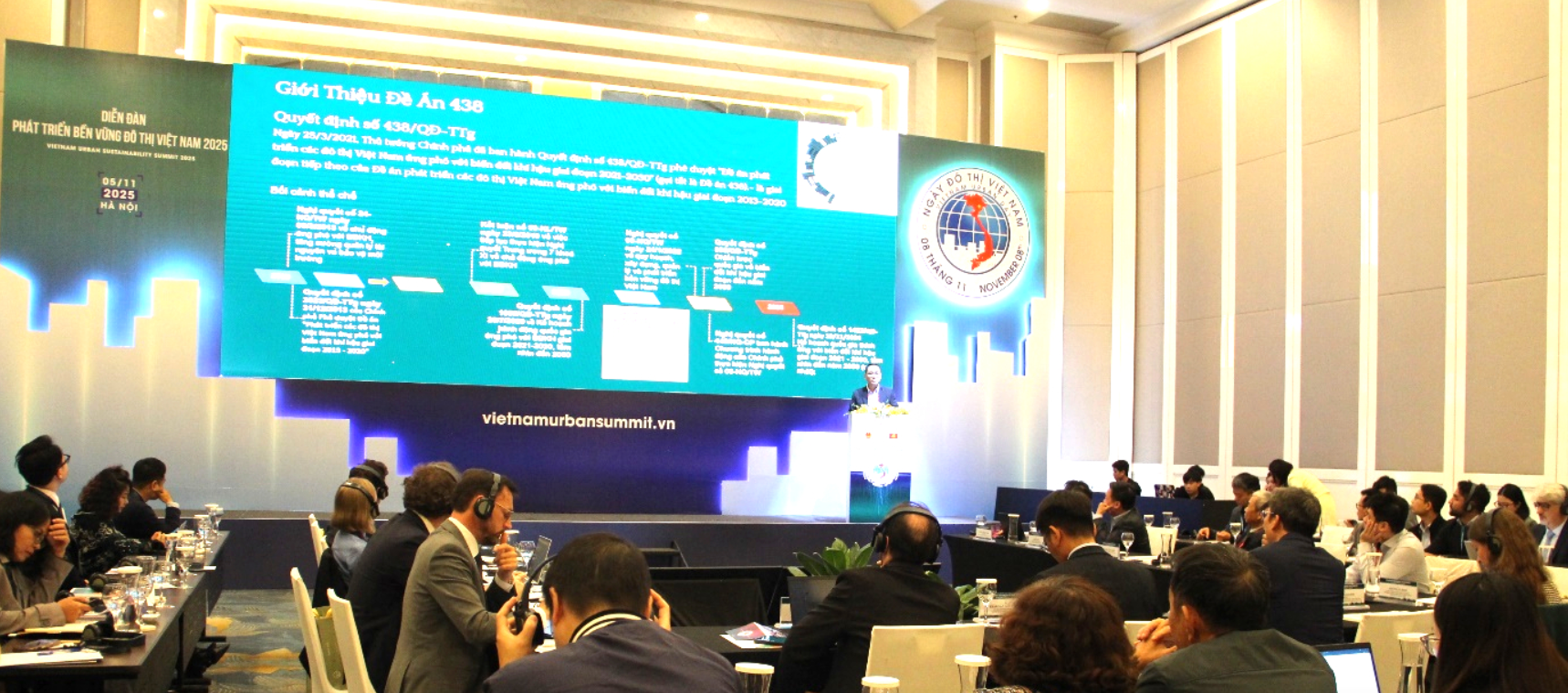 Đô thị an toàn và thích ứng biến đổi khí hậu hướng tới tăng trưởng xanh, bền vững